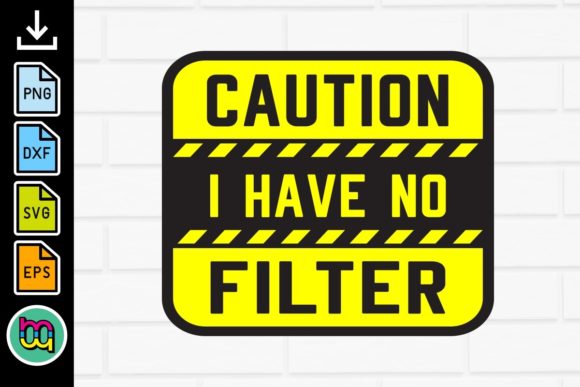 Caution I Have No Filter: Graphics & Crafts Asset Review