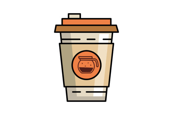 Coffee Cup Lattee: A Warm, Craft-Ready Illustration