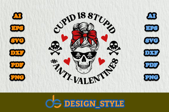 Cupid Is Stupid SVG: Graphics & Print Templates