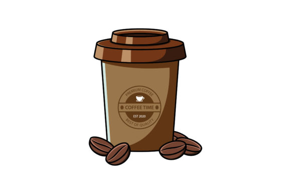 Drink Coffee Cup: Graphics & Illustrations for Brand Campaigns