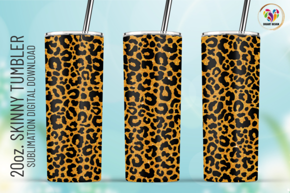 Gold Leopard Glitter Tumbler Wrap: Graphics & Print Review