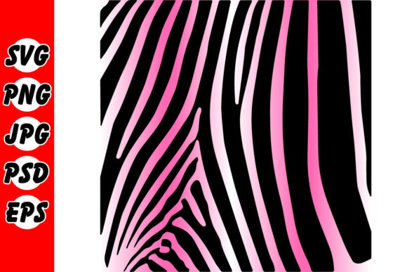 Zebra Print Digital Paper 5: Graphics & Print Templates